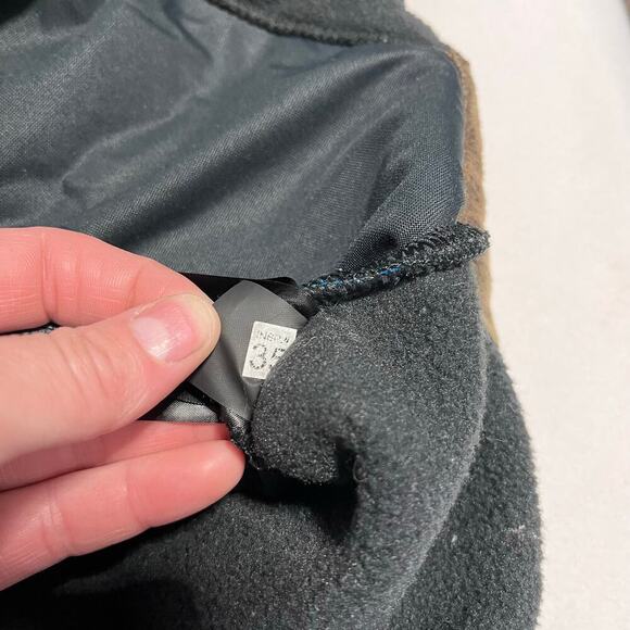 kuhl black alpenwurx fleece lined jacket suede elbow patches men's size XL - Picture 9 of 12